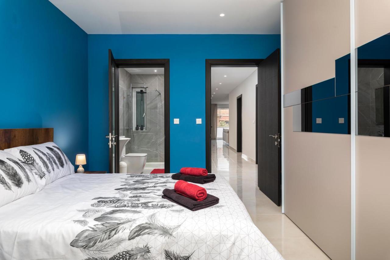 Modern 3Br Stylish Apartment With Large Balcony - Close To St Julians And St Georges Bay Is-Swieqi Esterno foto